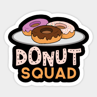 Donut Squad Yummy Yummy Sticker